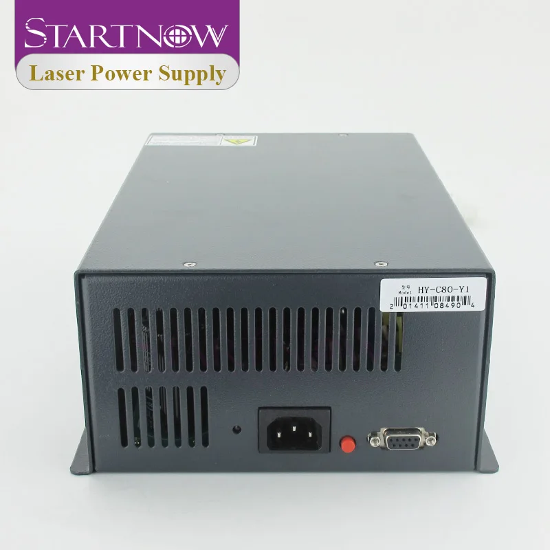 Startnow HY C80 CO2 лазерный Питание 60 90 Вт высокой мощности Напряжение 110/220V Co2 источник