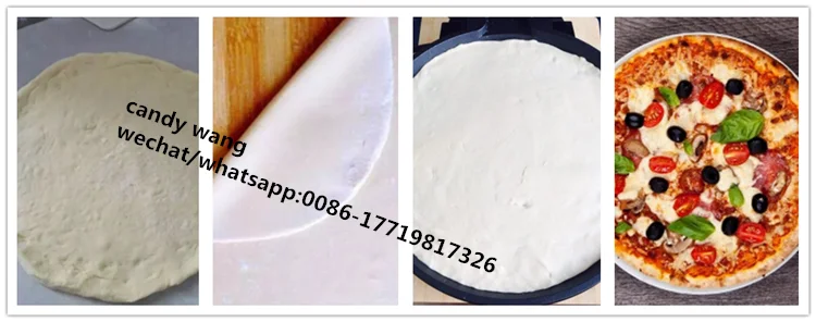 Full-automatic pizza sheeter crust making pressing machine for dough press | Бытовая техника