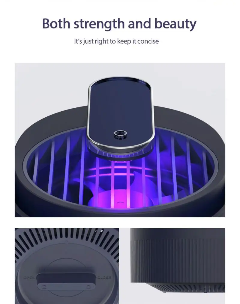 

HOT!Mosquito Killer Lamp USB LED Light Mosquito Trap Lamp Electric Fly Bug Zapper Mosquito For Bedroom/Kitchen/Courtyard/Camp