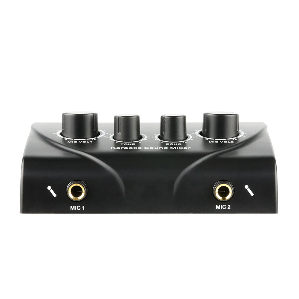 Профессиональный звуковой Миксер для караоке мини эхо миксер цифровая