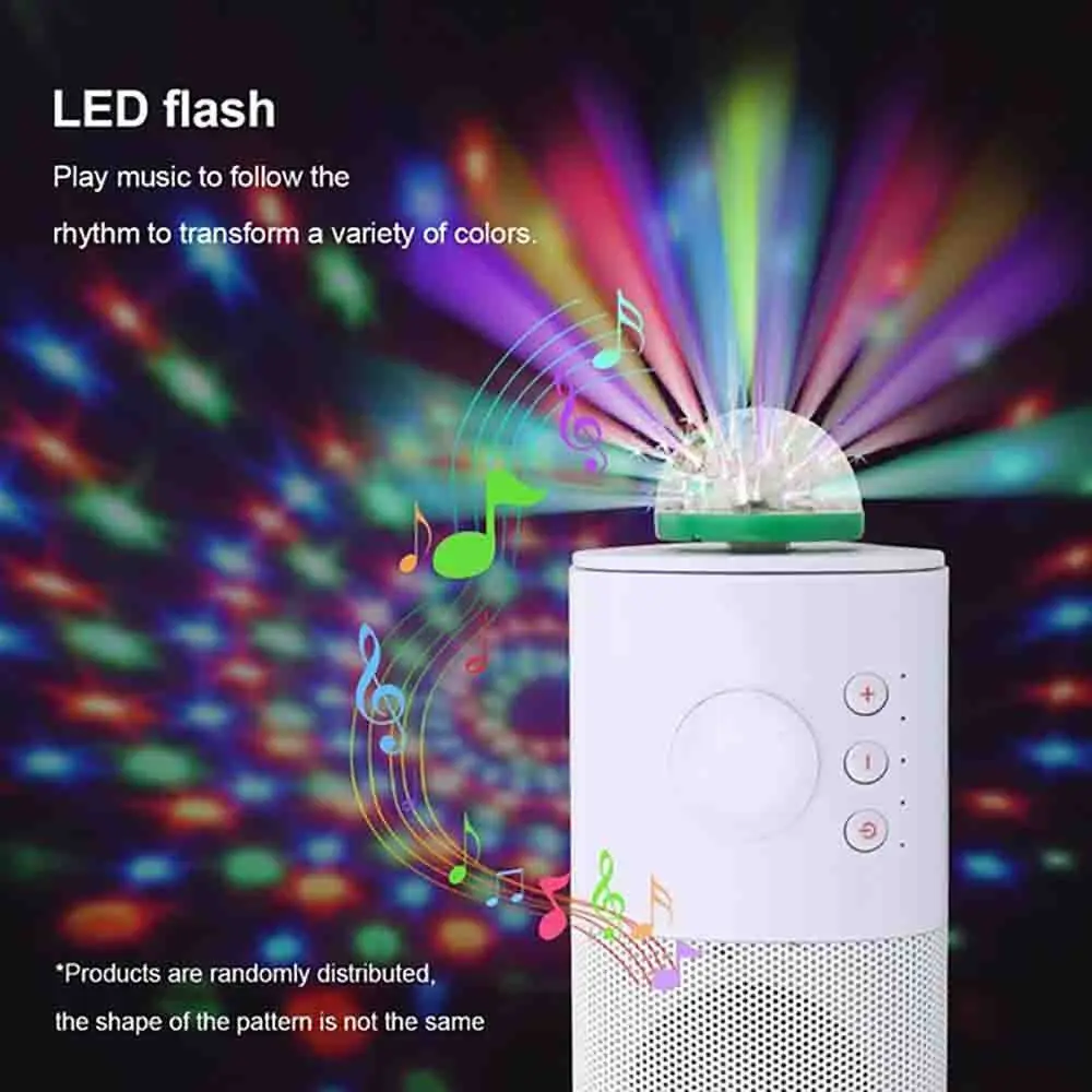 

Portable Mini USB LED Atmosphere Light Stage Magic DJ Disco Ball Lamp Indoor Home Party USB To Apple Android Phone Disco Light