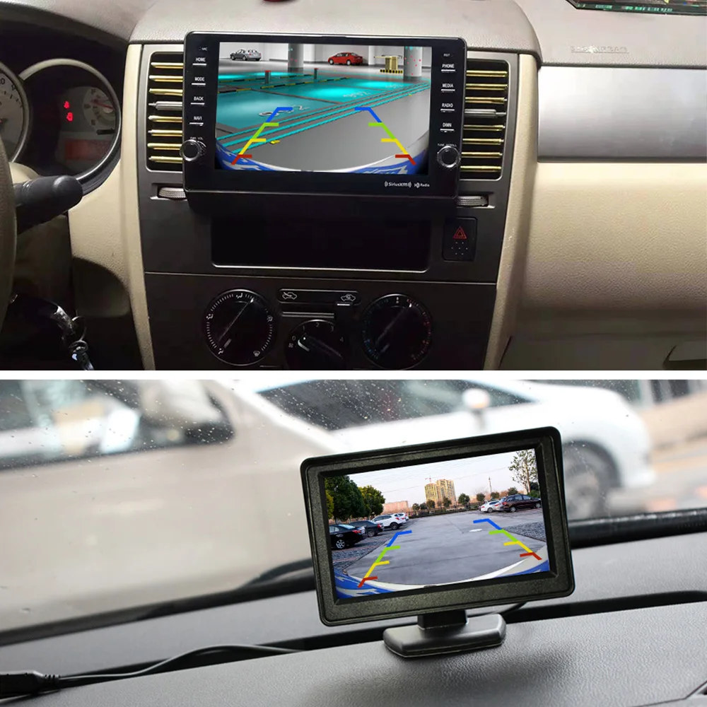 Автомобильная камера заднего вида Smartour водонепроницаемая с широким углом обзора