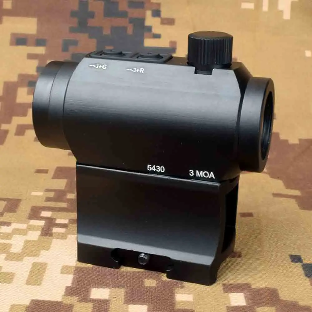 Тактический мини Прицел Micro 1x Red Dot с 20 мм основанием для крепления на планке