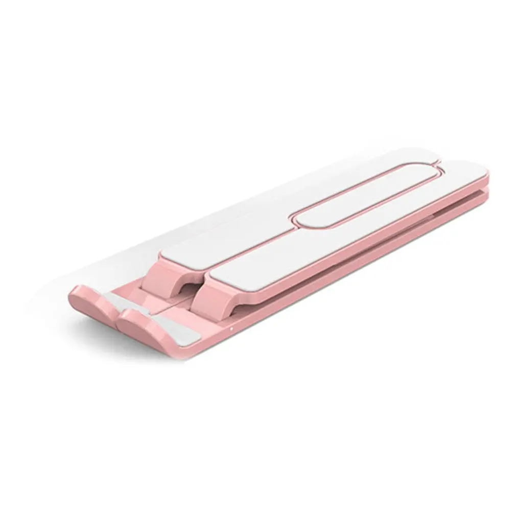 

Portable Laptop Stand Foldable Height Adjustable Support Base Computer Cooling Stand Hollow Design Laptop Holder