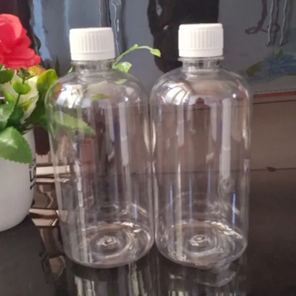 

10Pcs 500ml Clear Plastic Lab Seal Reagent Bottle Chemical Graduation Sample Bottle