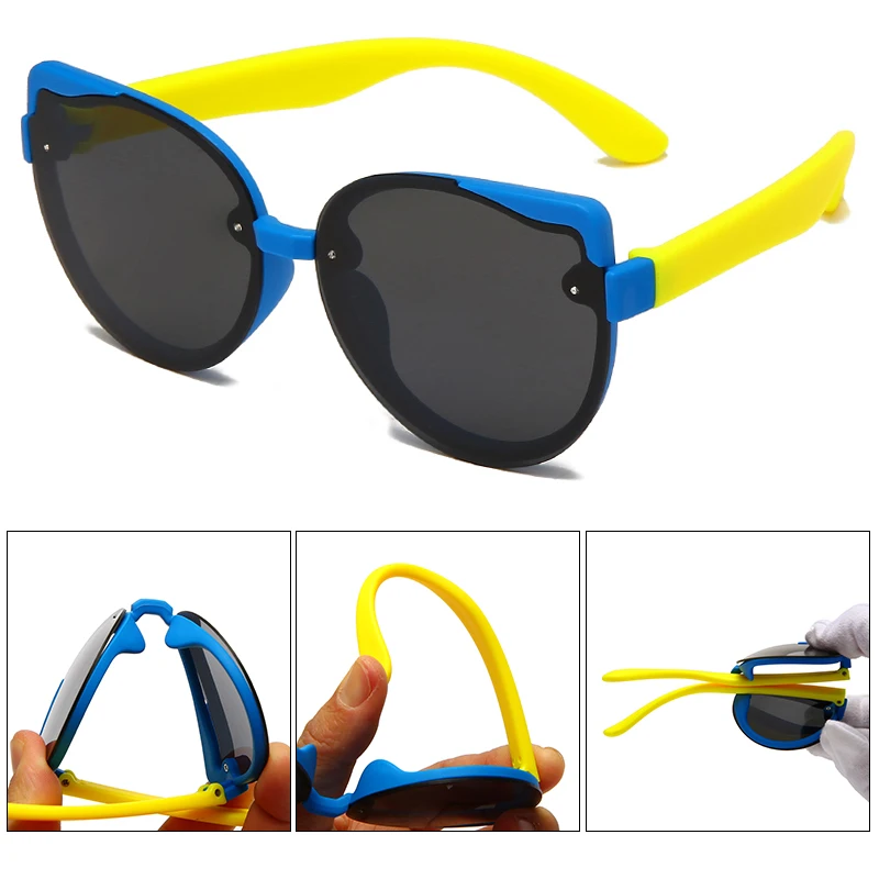 

Солнцезащитные очки унисекс, кошачий глаз, с сумкой, UV400, 2021