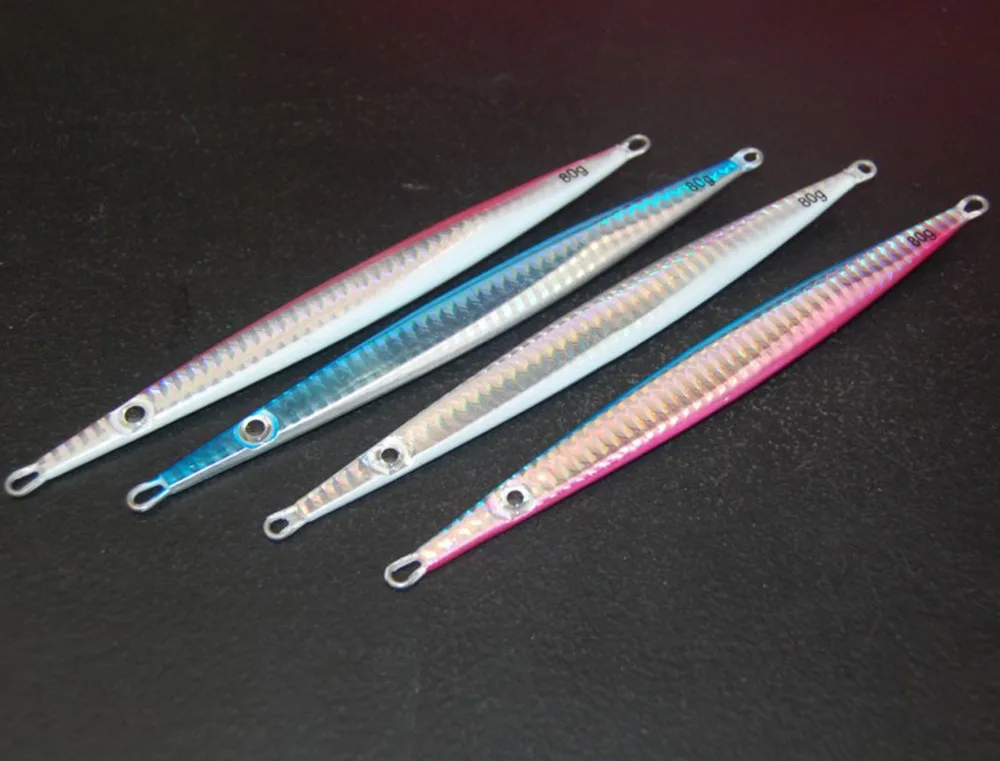 4 шт. приманка в виде ложки для морской рыбалки 80 г | Спорт и развлечения