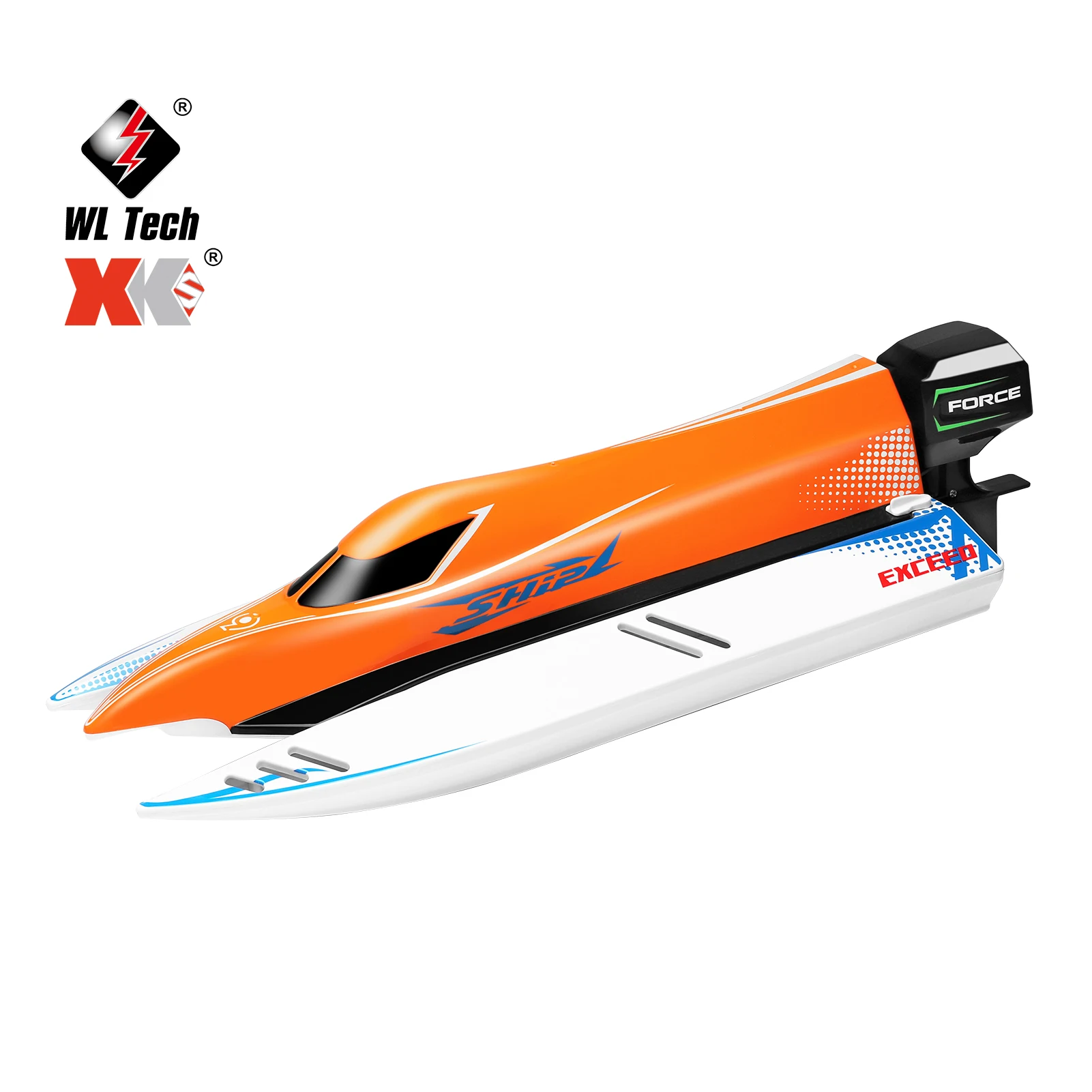 

Модель гоночной лодки WLtoys WL915-A RC 2,4 ГГц 2CH F1 45 км/ч