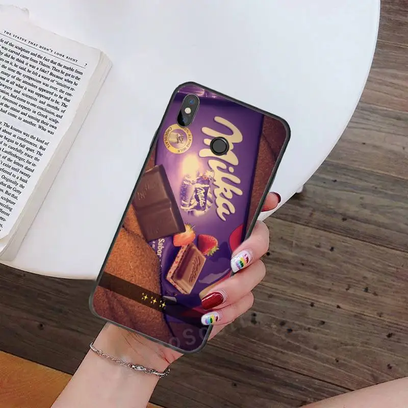 

Chocolate Milka German Chocolate luxury protective funda phone case For Xiaomi Redmi note 7 8 9 t k30 max3 9 s 10 pro lite