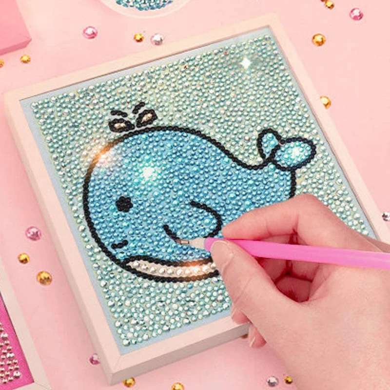 HOT 100Pcs 5D алмазная живопись клеевая глина вышивка крестиком набор для рисования