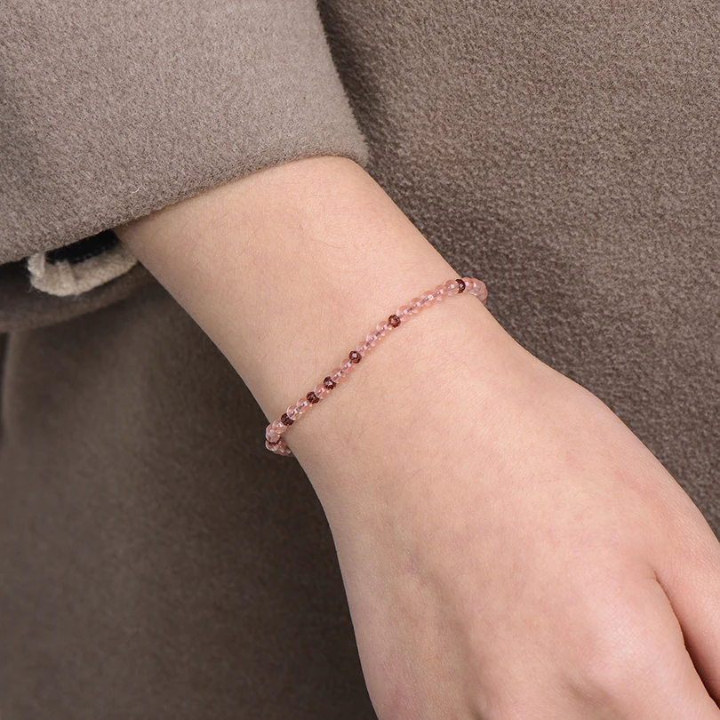 Классический Браслет из натурального камня для женщин сделай сам ювелирное