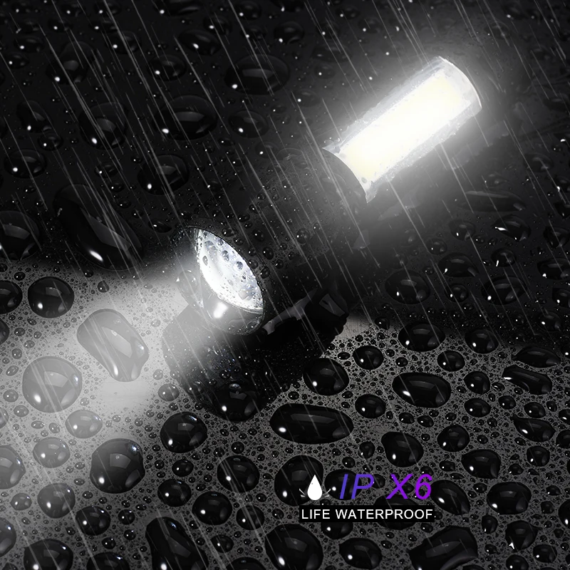 

Led EDC flashlight COB portable 1200LM zoom usb rechargebale practical handy stainless pen clip back 4 mode waterproof torch