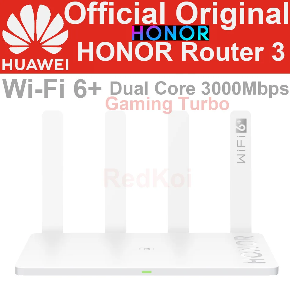 

Huawei HONOR роутер 3, двухъядерный, 6 + 3000 Мбит/с, 2,4 ГГц, 5 ГГц