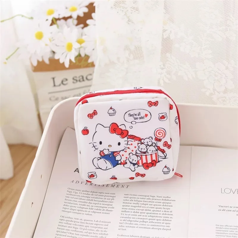 Сумка-клатч Sanrio с мультипликационным изображением hello kitty гигиеническая салфетка