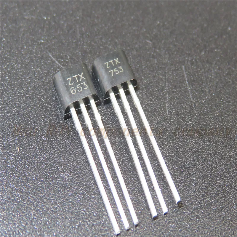 

10PCS/LOT ZTX653 ZTX753 (5PCS+5PCS) TO-92 Transistor transistor Hall element