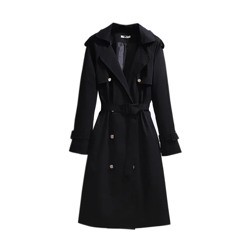 

New 2020 Women's Red trench Coats elegant Women winter cloths Wholesale