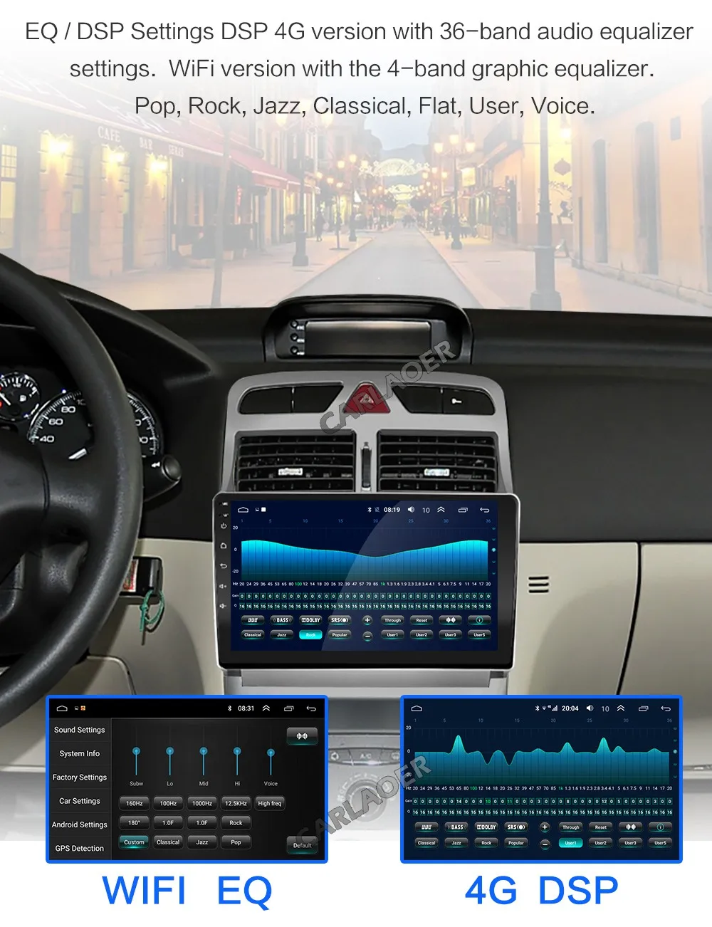 2.5D+ ips+ DSP автомобильный android gps навигатор плеер для peugeot 307 307CC 307SW 2004-2013 автомобильный Радио Мультимедиа Стерео WiFi видео 4G