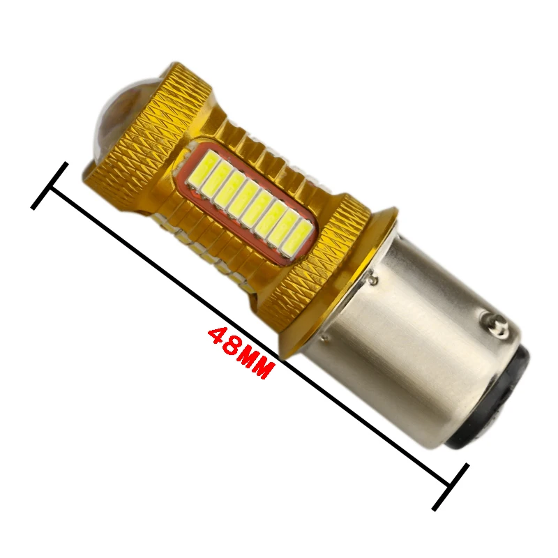 2 шт. ba15s 1156 светодиодные лампы p21w 4014 38SMD Неполярные Светодиодные Автомобильные