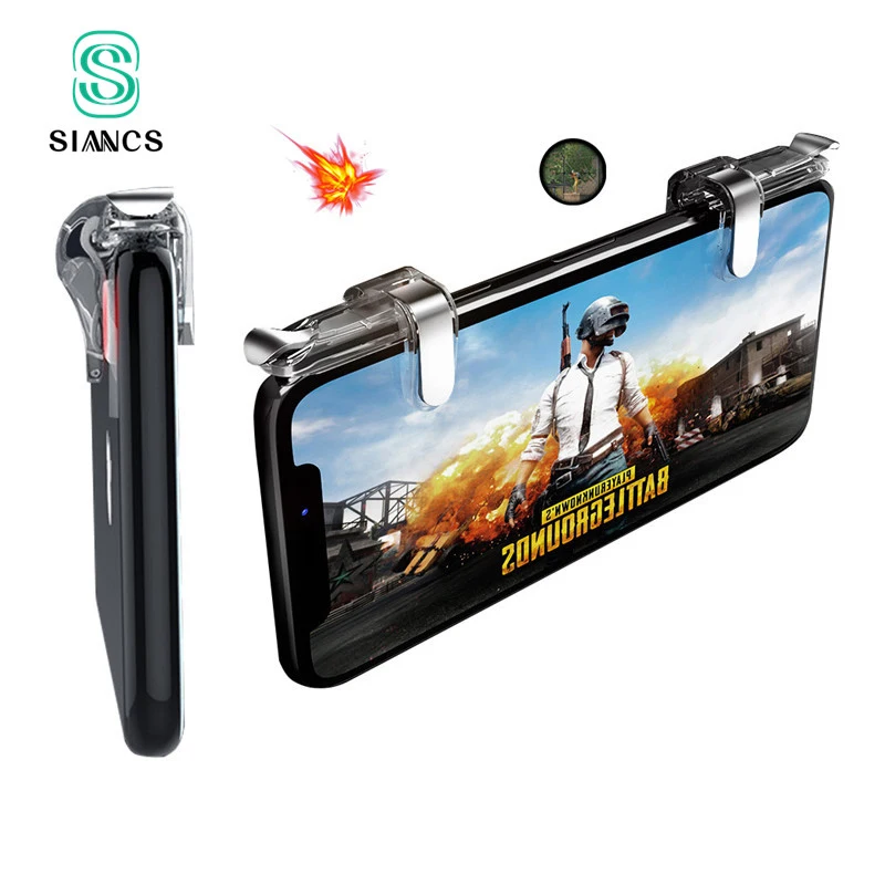 PUBG мобильный контроллер игровой площадки L1 R1 огневой курок Кнопка триггера цель