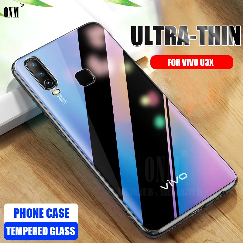 Чехол для vivo U3X TPU Силиконовый прочный прозрачный мягкий чехол защитный на заднюю