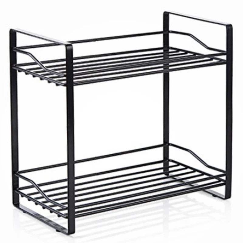 

Iron Art Reinforced Seasoning Bottle Rack Kitchen Seasoning Rack Seasoning Jar Storage Rack