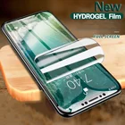 Гидрогелевая пленка с полным покрытием для iPhone X XR XS 11 12 13 Pro Max mini, защитная пленка с изогнутыми краями, не стекло