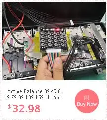 3S 4S 5S 6S 7S 8S активный эквалайзер балансир 6A Lifepo4 литиевая батарея Lipo передача энергии баланс защита BMS
