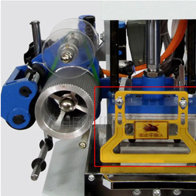 Pneumatic Hot Stamping Machine Clothing Bag Paper Bag Card Invitation Calendar Leather Hot Stamping Machine Pneumatic Tools 500W