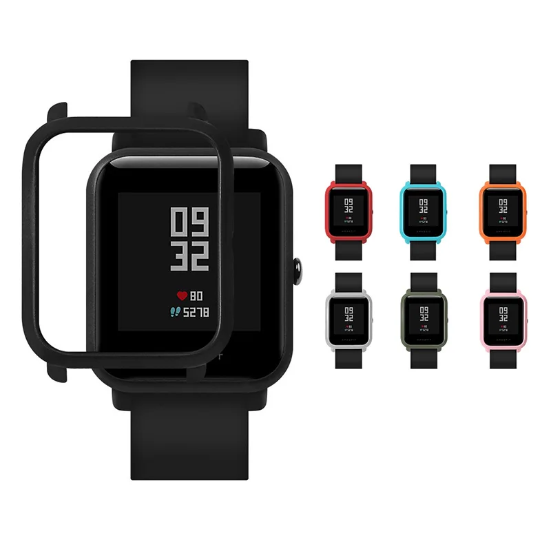 SIKAI патент жесткий пластиковый защитный чехол для Amazfit протектор для часов чехол для Xiaomi Huami Amazfit Bip Youth lite чехол