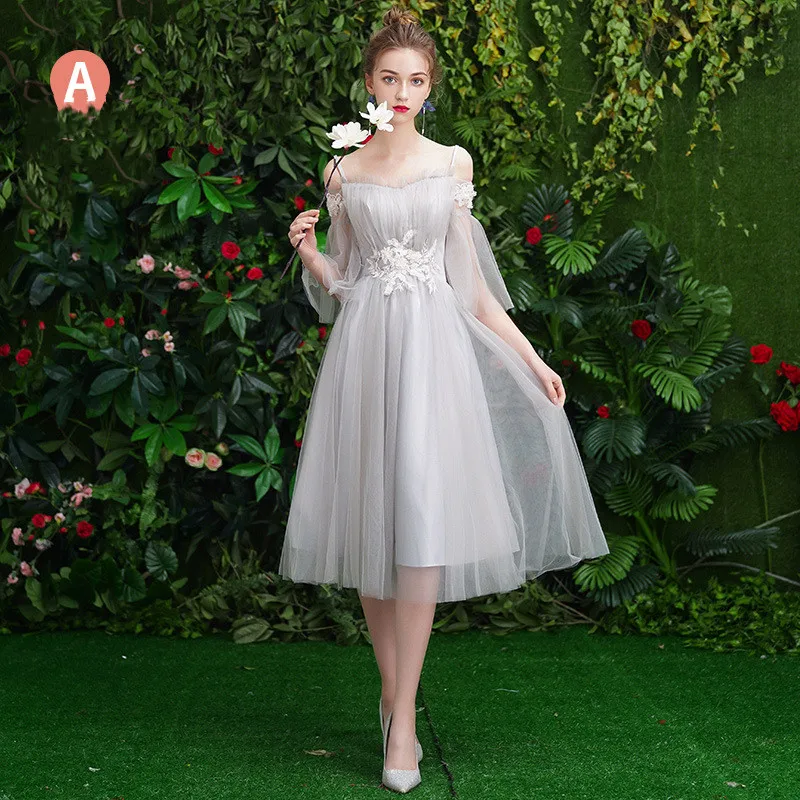 Дешевые Длинные тюлевые иллюзионные пыленепроницаемые розовые платья подружки