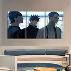 Kento Nanami Megumi Fushiguro Takuma Ino аниме постер искусство HD настенные картины для домашнего декора без рамки