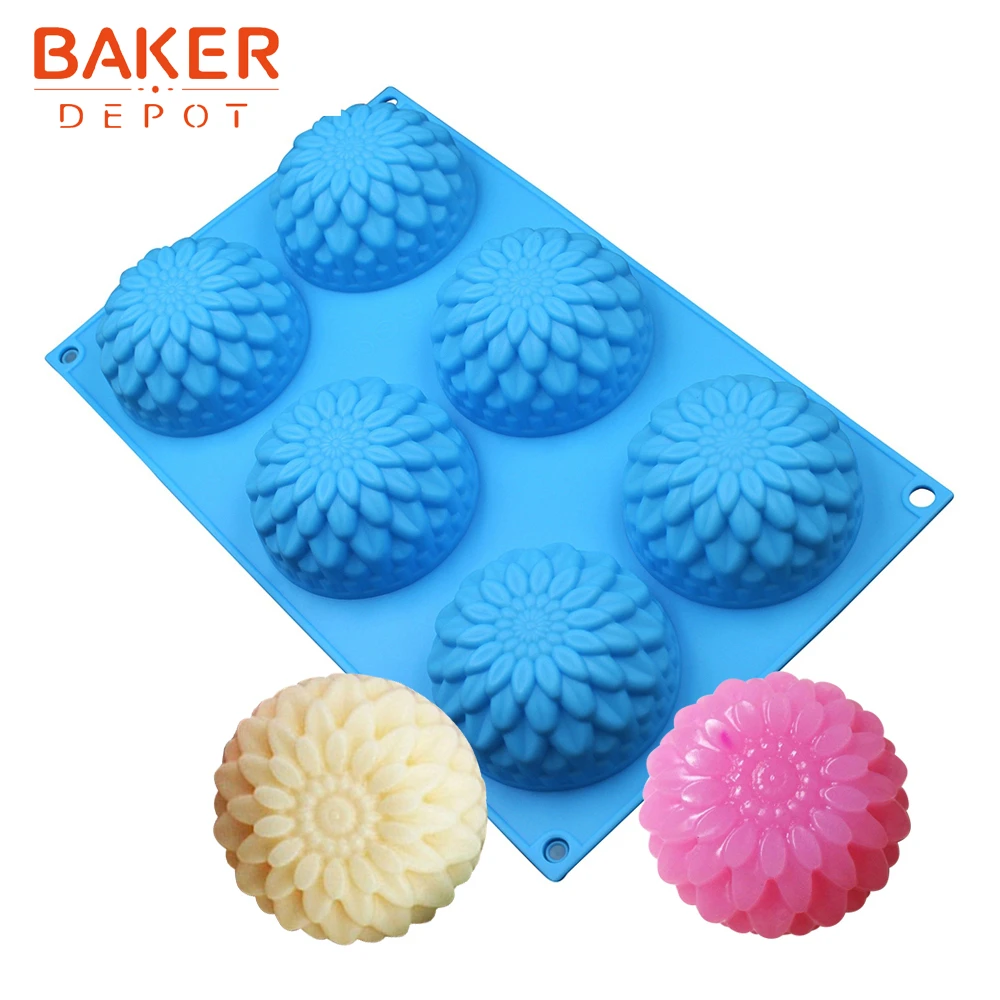 Силиконовая форма для мыла ручной работы 6 ярдов силиконовая торта с подсолнухом