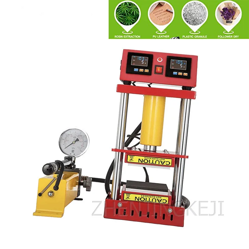 Rosin Heat Transfer Machine Upper And Lower Boards Double-sided Manual Hydraulic Pressing Tool | Инструменты