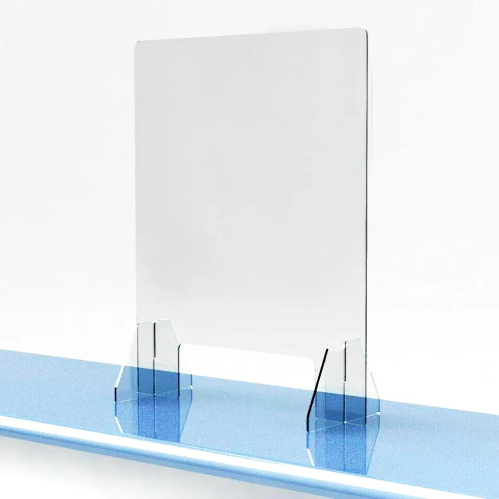 Полностью прозрачный противораспылительный пластиковый разделитель защита