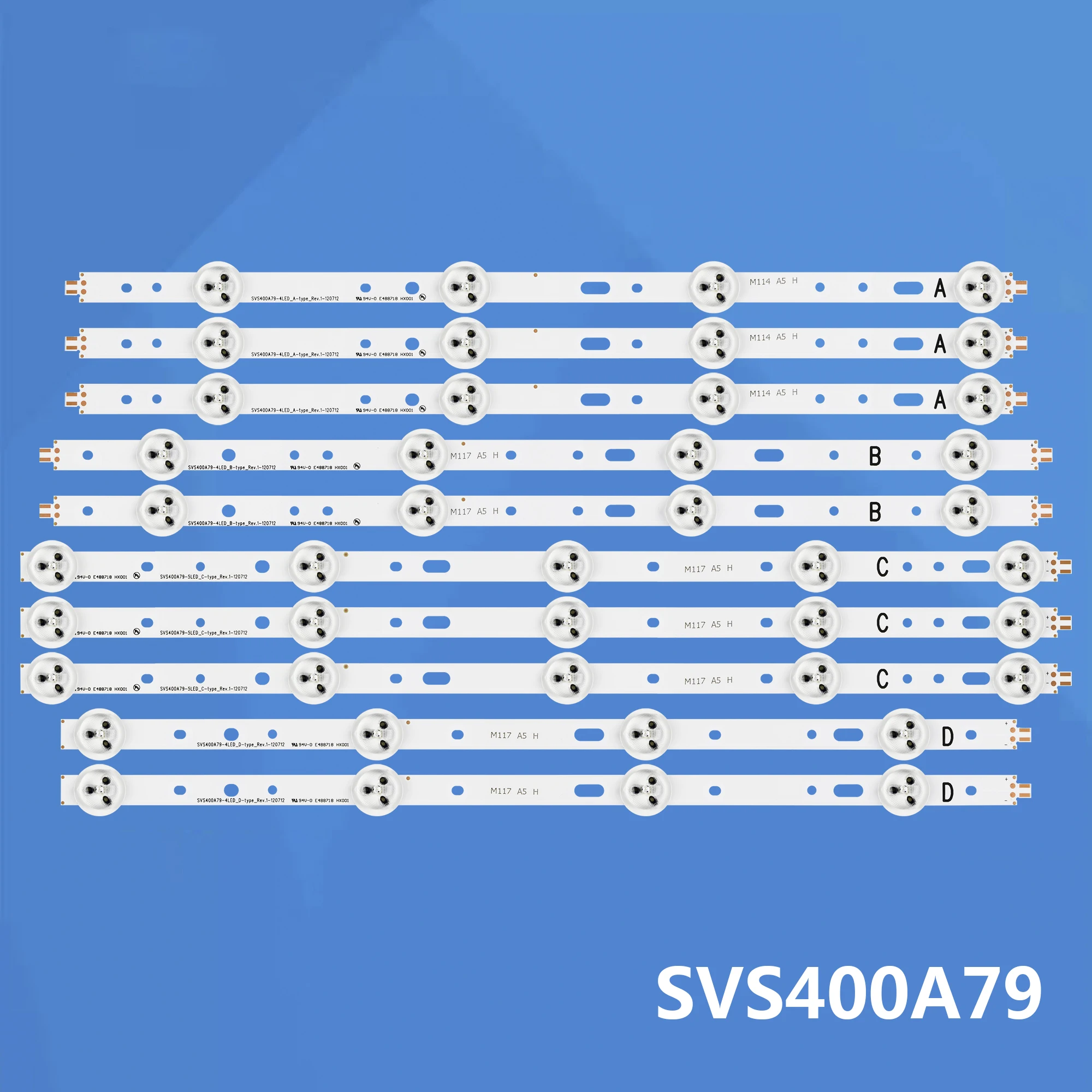 Светодиодный подсветка бар для SVS400A73 SVS400A79 4 светодиодный A B D 5 C Тип 40D1333B 40L1333B