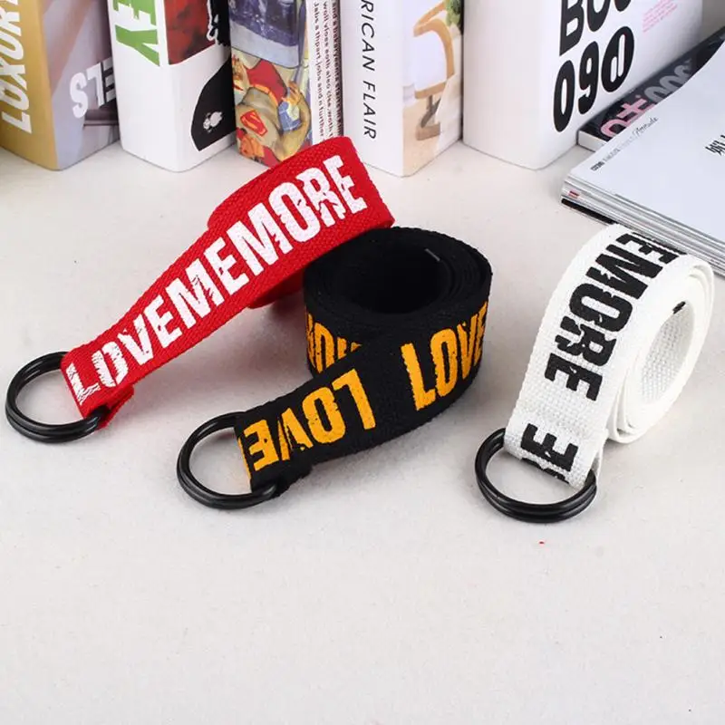 Крутые прочные подарки студенческие D кольца повседневные с буквенным принтом