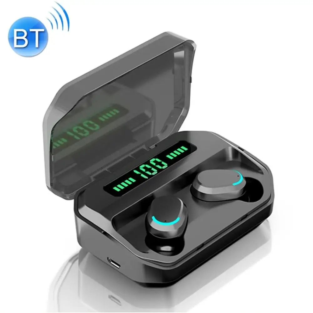 

Наушники M8 Bluetooth 5,0 TWS с сенсорным цифровым дисплеем, беспроводные Bluetooth-наушники с зарядным устройством