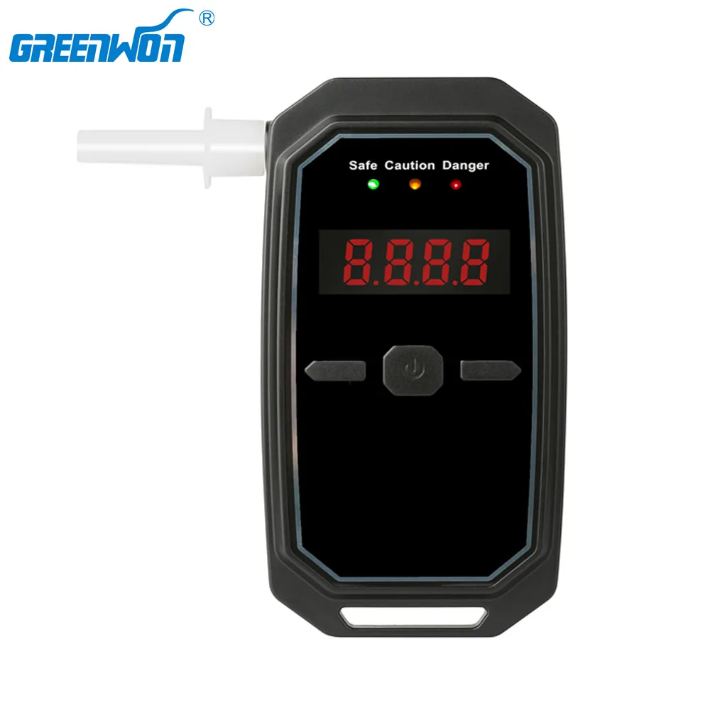 

Цифровой алкотестер GREENWON, светодиодный дисплей, датчик топливных элементов, алкотестер