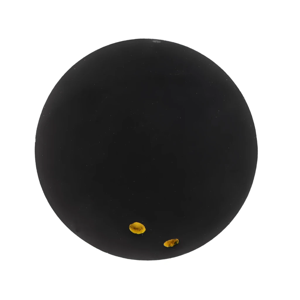 Портативные резиновые двойные желтые мячи в горошек тренировочные для