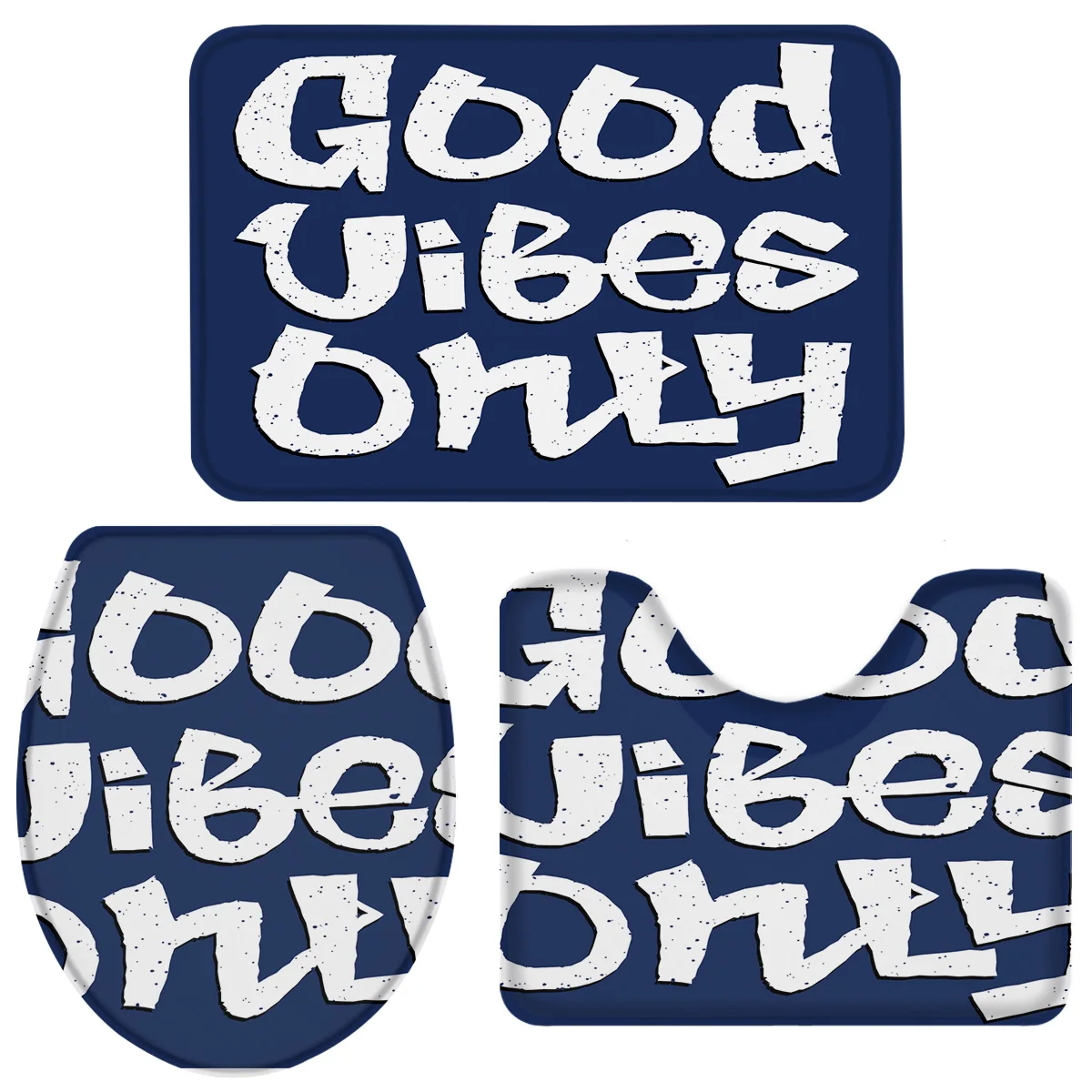 Набор из 3 предметов для ванной комнаты уличный стиль граффити только хороший вид