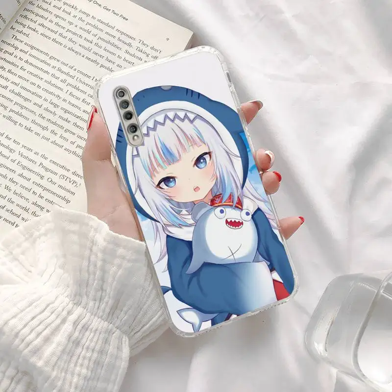 

Gura Hololive Usada Pekora Phone Case Transparent For Xiaomi Redmi K30 10T 10X 9 9A 8 8A 7 7A 6 K40 T S PRO 5G