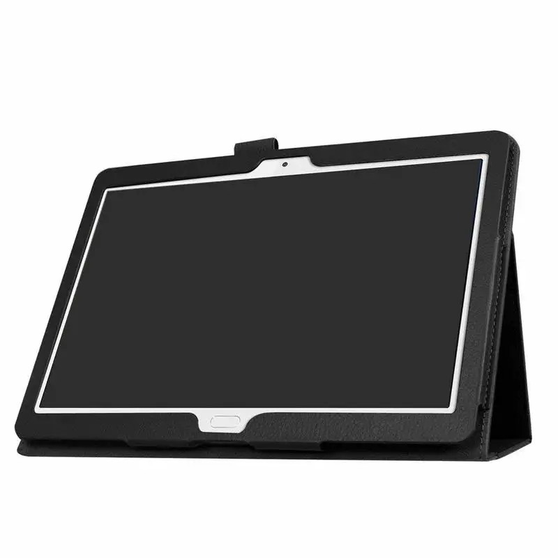 Флип чехол для Huawei MediaPad M3 Lite 10 из искусственной кожи с зернистой фактурой флип