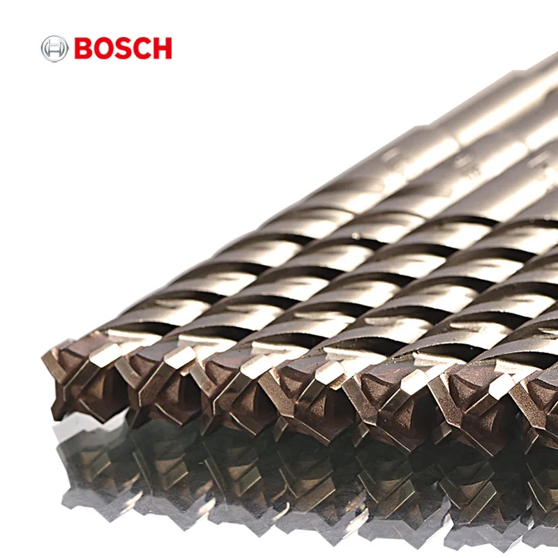 Bosch высокоскоростной стальной прямой хвостовик Сверло четыре ямы молоток Круглый хвостовик ударный квадратный хвостовик сплав сверло