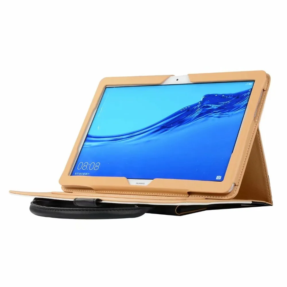 Сумка для huawei MediaPad T5 10 чехол для планшета huawei MediaPad T5 AGS2-W09/L09/L03/W19 10," Магнитный чехол+ ручка