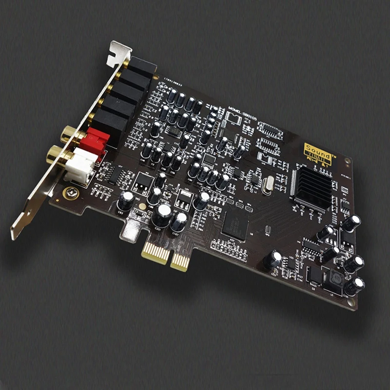 Оригинальная звуковая карта Nature Sound Blessed PCI-E 5 1 SN0105 Sb0105 PCIE для XP WINDOWS 7/8/10 |