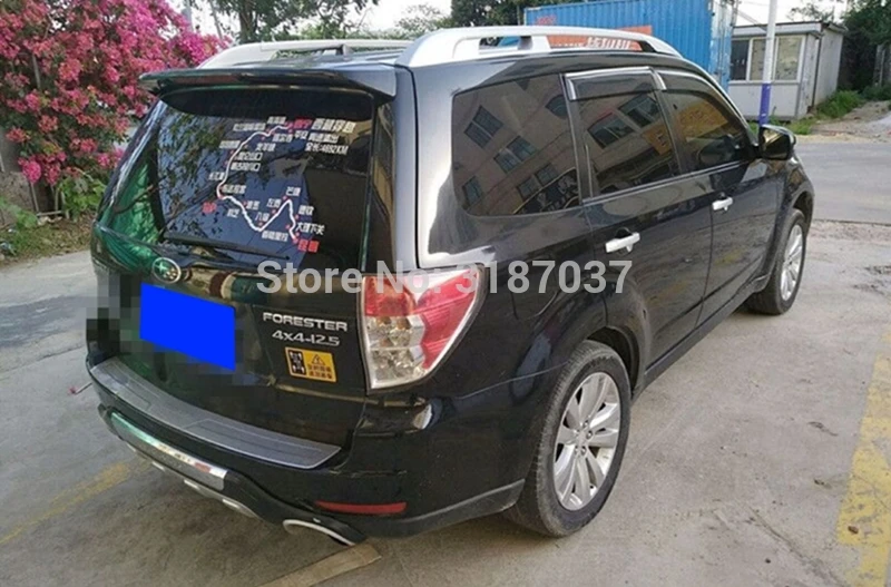 Спойлер для Subaru Forester 2009 2012 неокрашенный чехол из АБС пластика багажника