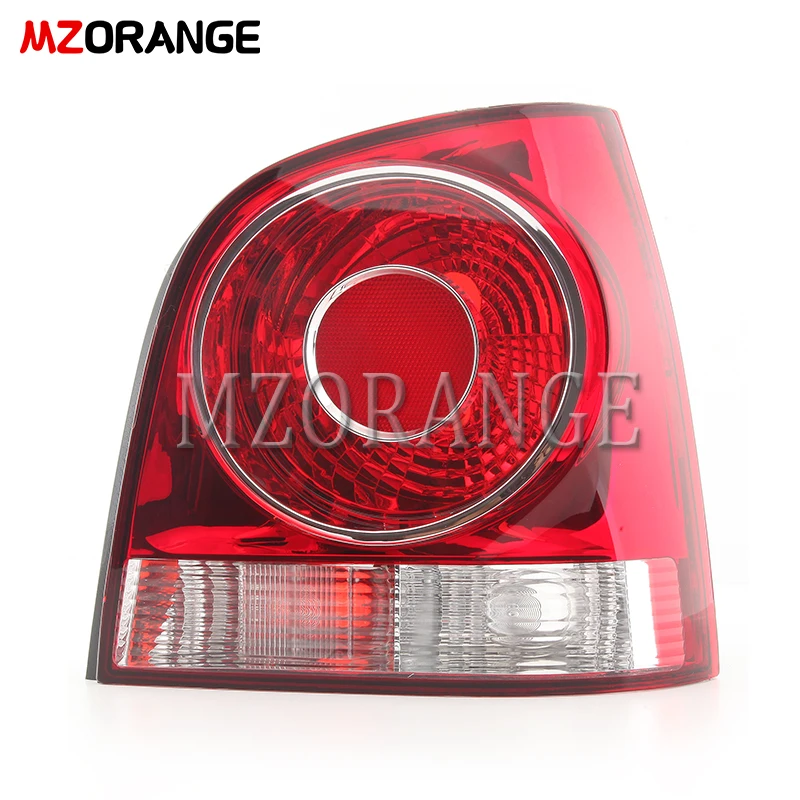 Red right MZORANGE 1 шт. красный/черный хвост светильник для POLO Хэтчбек 2006 2007 2008 2009 2010 ЗАДНИЙ ПОВОРОТА стоп-сигнал светильник без лампочек - Цвет: Red right