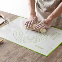 large silicone cake board kitchen pastry tray dough board baking mat pad nonstick cooking plate table mats kitchen tools