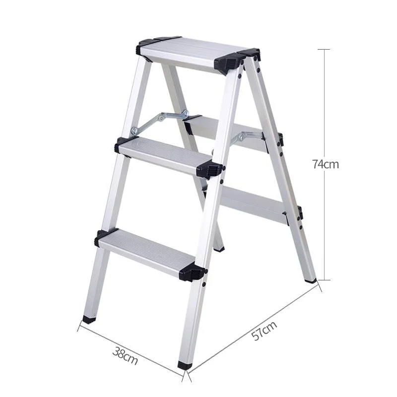 Foldable Aluminum Ladder A-type Multi-functional Folding Ste