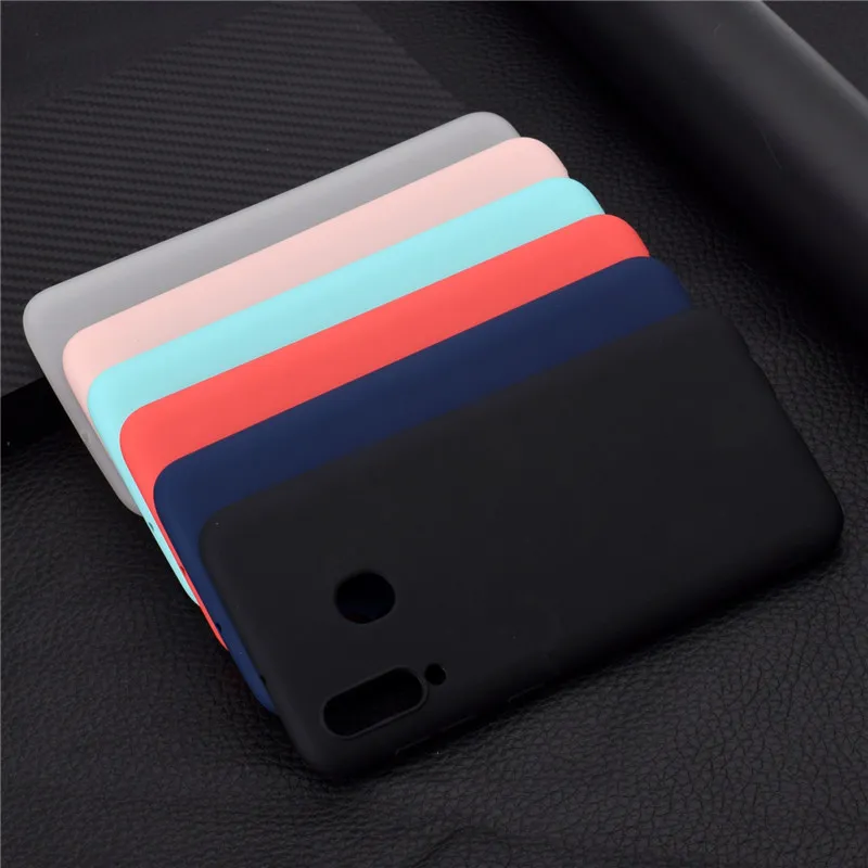 Силиконовый чехол ярких цветов для samsung Galaxy A50 A20E A10 A30 A40 A70 M10 M20 M30 мягкий матовый из